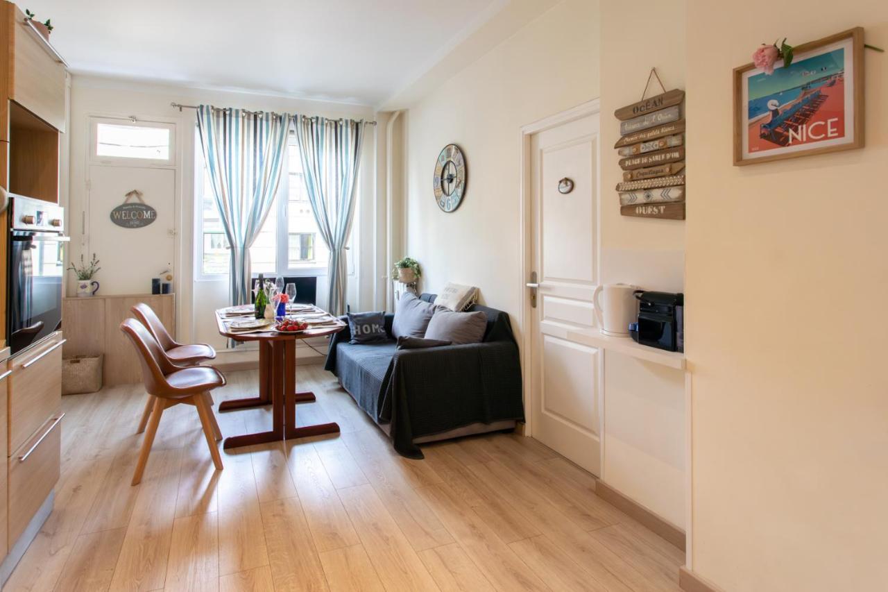 Boutique Apartment Nice Center Beach Free Parking מראה חיצוני תמונה